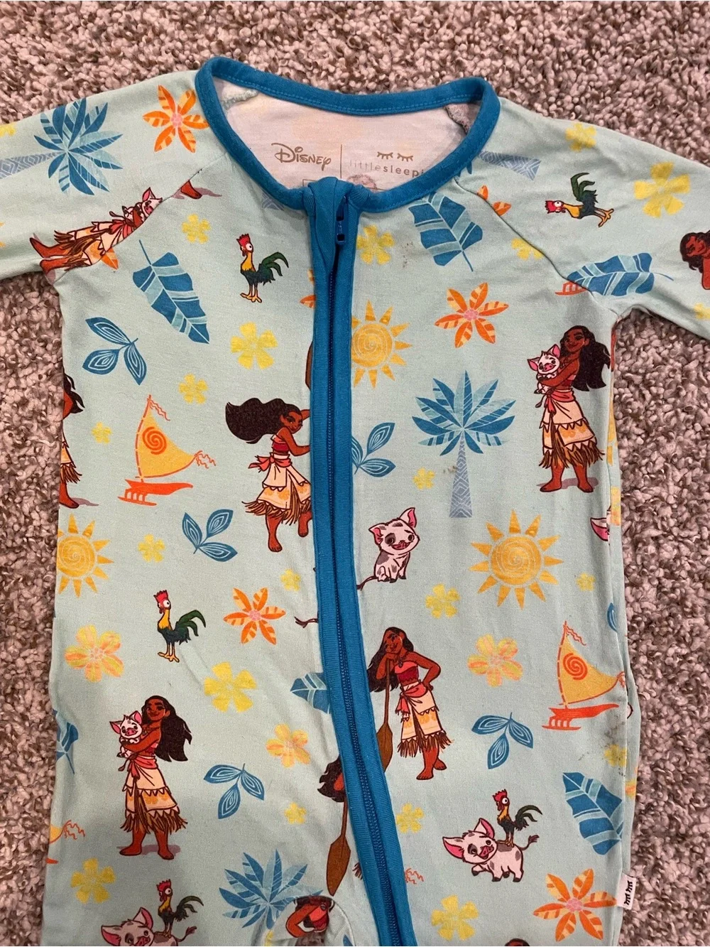 Little Sleepies light blue